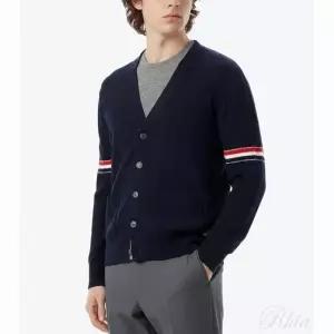 톰브라운 26 울 릴렉스 브이넥 암 밴드 가디건 MKC519A Y1002 415