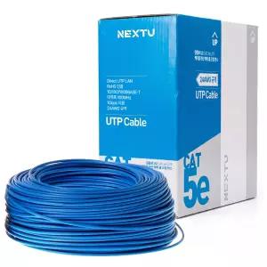 넥스트유 랜플로 U2 / N5L300 BLUE CAT5.e UTP 랜선 인터넷 연결 케이블 300m 블루
