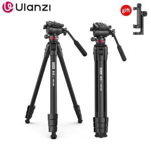 Ulanzi OMBRA 알루미늄 비디오 여행 삼각대 풀 헤드 6kg 하중 1.6M 길이 캐논  DSLR 카메라 확장 스탠드