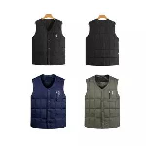 오리털경량패딩조끼 남성용조끼 빅사이즈 XL~5XL 경량조끼 오리털조끼 패딩베스트1193364