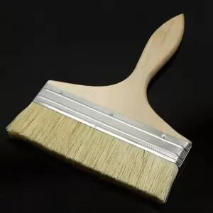 학교 페인트 평붓 막붓 도장붓 브러쉬 특대형 17cm DD-11207 페인트브러쉬 니스붓 하니A1