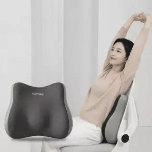 편안한 메모리폼 등받이 허리쿠션