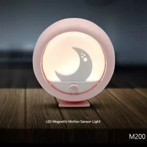 모션감지 LED 달 센서등 M200무드램프 감성조명 모션등 감지등 아이방등 키즈룸 조명등 취침등 무드등 수유