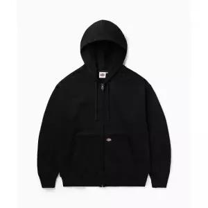 디키즈 베이직 로고 후드 집업 Black 113014