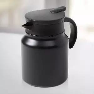 [제이큐]티웨어 차포트 보온 주전자 900ml 무광블랙 이중진공