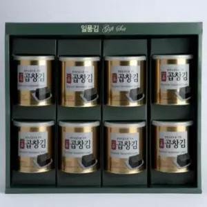 캔김 선물세트 하나맛김 일품 조미 곱창김 8캔 추석 명절 선물 세트