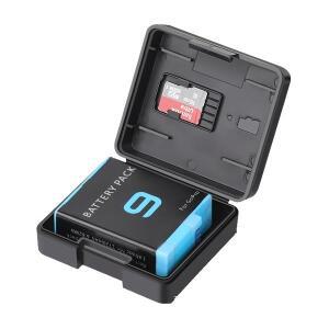 2pcs 보호 스지 배터리  플라스틱 케이스 커버 Gopro 영웅 10 9/8/7/6/5 마운트 가방에 대 한 카메라 액세