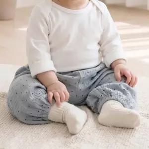 요루 땡땡이 바지 LM 남여자아이 돌백일 유아 고무줄