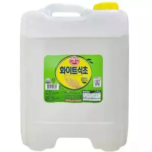 오뚜기 화이트식초 18L 대용량 백식초 빨래식초 말통 세탁용