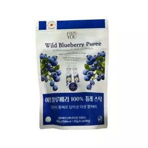 핏포유 야생블루베리 퓨레스틱 480g (20g x 24입)