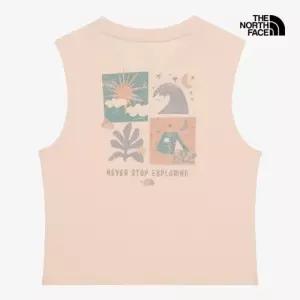 THE NORTH FACE 여성 에버그린 슬리브리스 NT7VR00D 40B0512496
