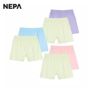 네파 여성 트렁크 쇼츠 그린 스트라이프 세트 2PACK 7LBO109