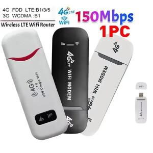 차량용 UFI 4G LTE USB WiFi 모뎀 동글 150Mbps 휴대용 무선 라우터 모바일 핫스팟 (노트북, 야외 여행,