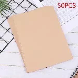 50PCS 점자 연습지 실습 학교 용품 보드와 함께 사용