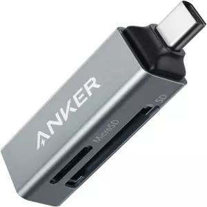 Anker SD 카드 리더기 USB C 듀얼 슬롯 타입 to 마이크로 어댑터 및 노트북용 SDXC/SDHC/SD/마이크로