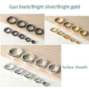 18-80mm 테이블 아웃렛 그로멧 원형 플러그 커버 PC 책상 와이어 홀더 캐비닛 통풍구 장식 가구 하드웨어