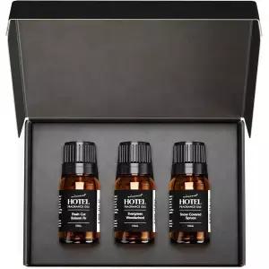 AirScent 크리스마스 트리 3개 세트 - 10mL 0.34 fl oz 향기 에버그린 원더랜드 신선한 발삼 전나무 눈