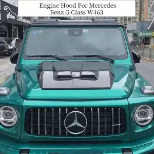 본넷덕트 후드 에어덕트 메르세데스 벤츠 호환 G 클래스 W463 G300 G350 G500 G550 G53 G55 G63 2008-용 리