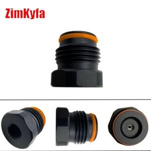 12g CO2 카트리지 실린더 3/8-24UNF 나사산을 G1/2-14 0.825
