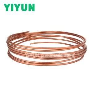 1pc 에어컨 냉동 난방용 소프트 T2 코일형 순수 구리 튜브 OD1.6-19mm x 0.5-2mm 두께 1000mm 길이