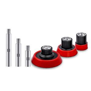 REST 6Pc M14 스레드 앵글 그라인더 연장 연결봉 합금 샤프트 세트 로터리 폴리셔용 액세서리