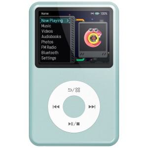 INNIOASIS Y1-128GB 휴대용 MP3 플레이어 블루투스 스피커 및 비디오, 라디오, 하이파이 오디오 워크맨, 디