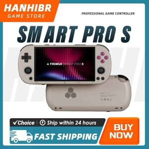 트리무이 스마트 프로 S TG5050 휴대용 게임 콘솔 - PSP 게임에 최적, 옥타코어 2.0GHz 4.96인치 IPS 디스