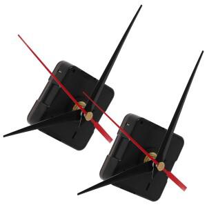 벽시계용 무소음 무브먼트 세트 2개  ABS GPS 내구성  간편한 설치  정밀한 시간 측정 부품