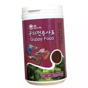 오너클랜 구피 사료 열대어 사료 구피용 열대어용 어린 치어 건조 영양 먹이 구피사료 열대어사료