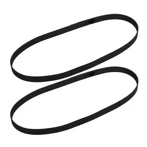 레코드 플레이어 벨트 교체 고무 2pcs 627mm X 4mm X 0.6mm 레코드