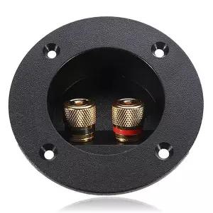 스피커 터미널 컵 커넥터 Tsubwoofer 스피커 터미널 커넥터 2 바나나 잭