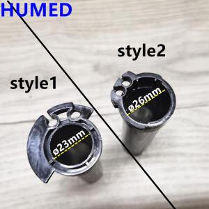 범용 빈티지 바이크 오토바이 플라스틱 22mm / 핸들바 손잡이 듀얼 케이블 스로틀 가속기 슬리브 튜브