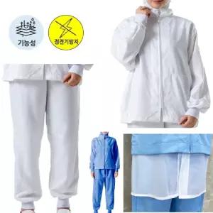 HACCP 체모 이물질 차단 활동편한 제전 위생복 주방복 위생가운 편안한 가성비 해썹