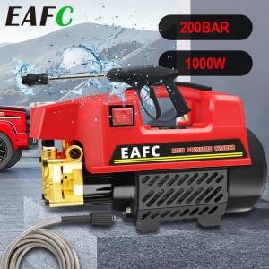 EAFC 200BAR 고압 자동차 세탁기 1000W 휴대용 가정용 압력 220V 청소 워터 펌프