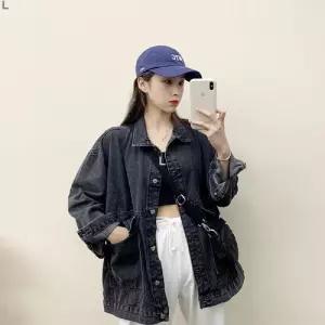 여성 오버핏 데님 자켓 WS-DN04재킷 청재킷 가을 루즈