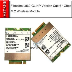 피보컴 L860-GL XMM 7560 LTE-A Pro cat16 1Gbps SPS # HP Elitebook X360 830 G6용 L27188-001 무선 모듈