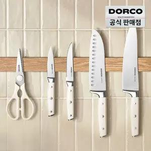 [도루코] 클래식 리미티드 화이트 주방 칼가위 5종 풀세트[36191186]