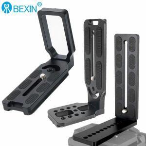 범용 수직 샷 퀵릴리스 L 플레이트 삼각대 볼 헤드 DSLR 카메라 거치대 브래킷 캐논 호환 니콘 호환 소니