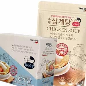 (올핀)강아지삼계탕 더독 수제 150g 10팩 1박스 애견간식