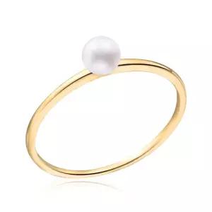 [모룬] 14K 베이직 4mm 담수진주 반지 MOR39731