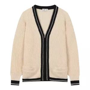 [롯데백화점]지이크 [추석맞이특가] F/W 와플 집업 틸던 가디건 PHU8005IVDN