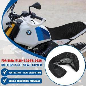 BMW R12 G S R 20252026호환용 오토바이 시트 커버 보호 쿠션 3D 허니콤 메쉬