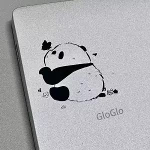 패션 컴퓨터 장식 스티커 만화 내구성 금속 일기 노트북