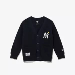 [롯데백화점]뉴에라 키즈 MLB 뉴욕 양키스 카디건 다크 네이비 14863845