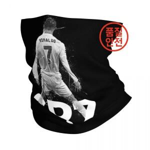 CR7 Cristiano Ronaldo Bandana 넥 커버 프린트 랩 스카프 따뜻한 페이스 마스크 하이킹 낚시 남여 성인