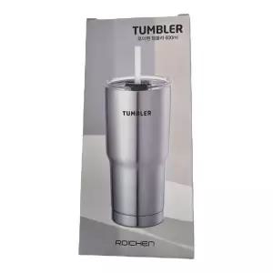 텀블러 600ml 스텐 스포츠 헬스 소풍 빨대 대용량 WDD0BBF