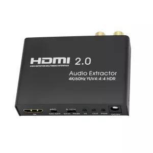 HDMI컨버터 4K 오디오신호분리기 ARC 5.1채널 RCA 스피커 TV출력 ATB041