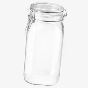 (올핀)밀폐용기 유리병 1500ml 보르미올리 피도 1P
