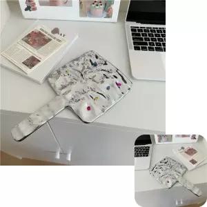 굿테라 휴대용 사각거울 손 메이크업 손 미용 화장 손잡이 대형 다이아몬드