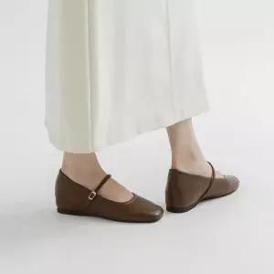SOVO 엔지아 히든 웨지 메리제인 미들힐 4cm